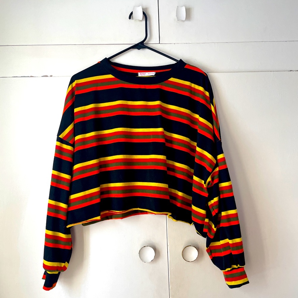 Cropped ROMWE long sleeve